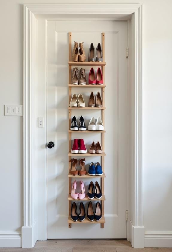 efficient door shoe organizer