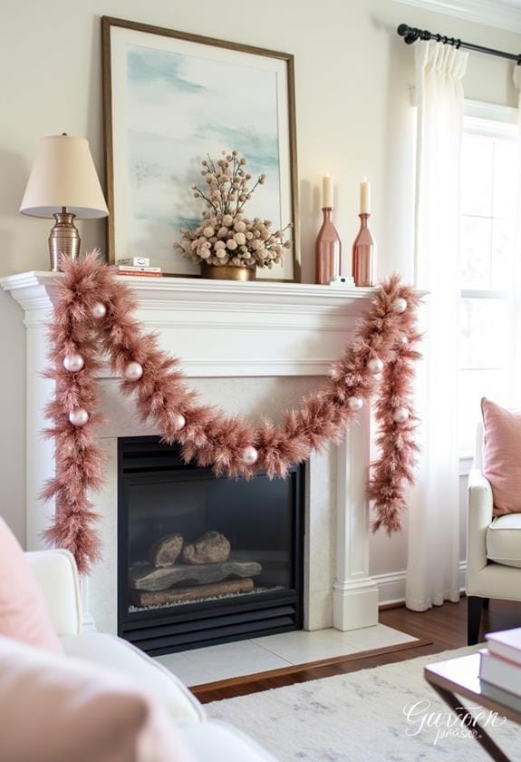elegant decorative floral accents