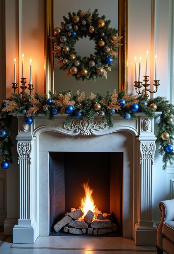elegant decorative shelf arrangements