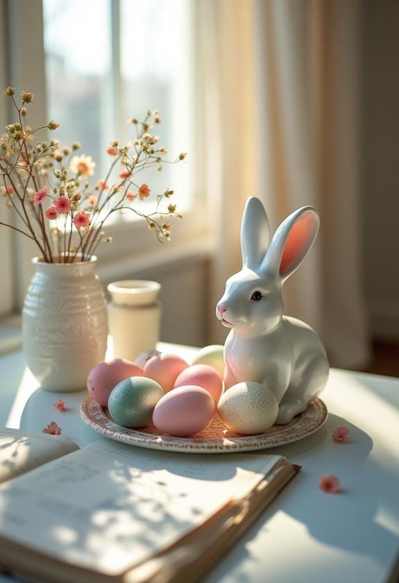 elegant easter office decor