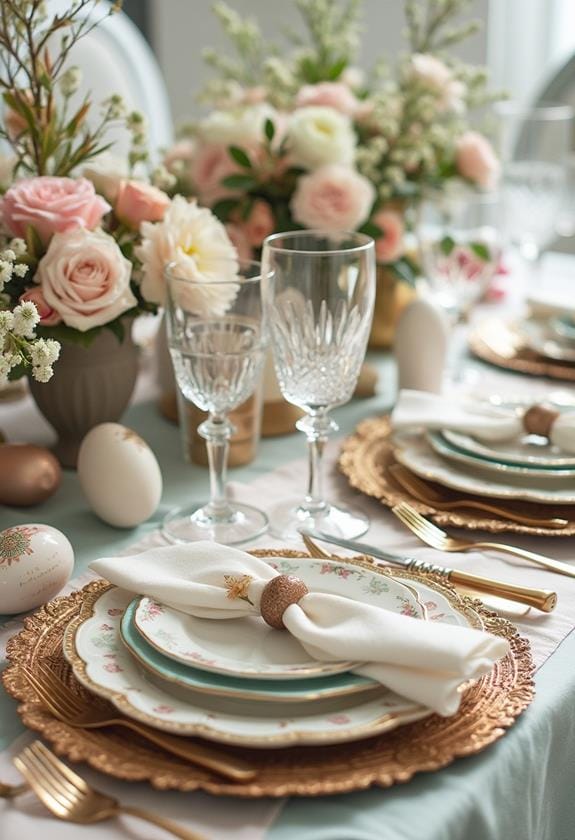 elegant easter table decor ideas