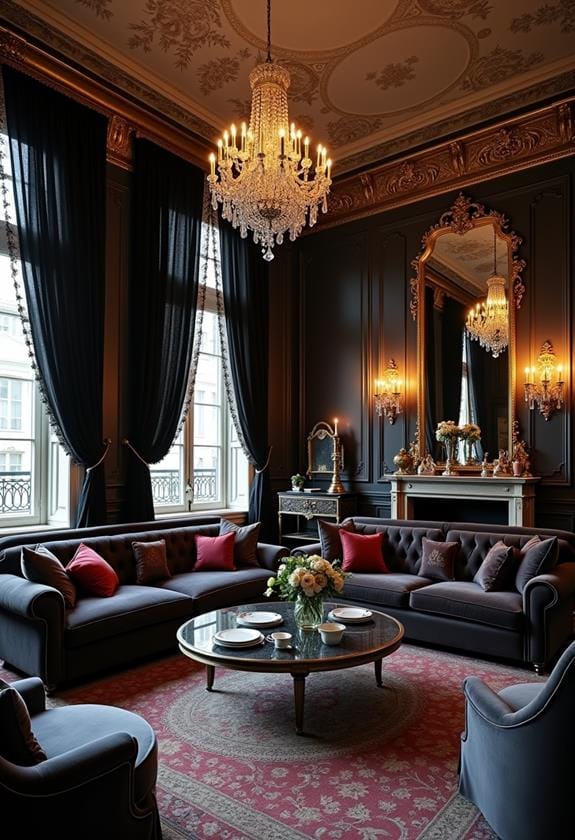 elegant fabric design elements