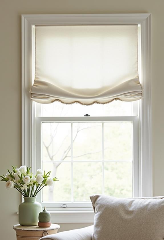 elegant faux window treatments