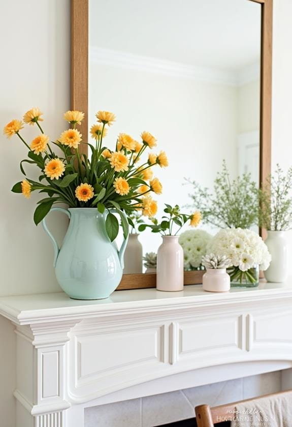 elegant flower decor display