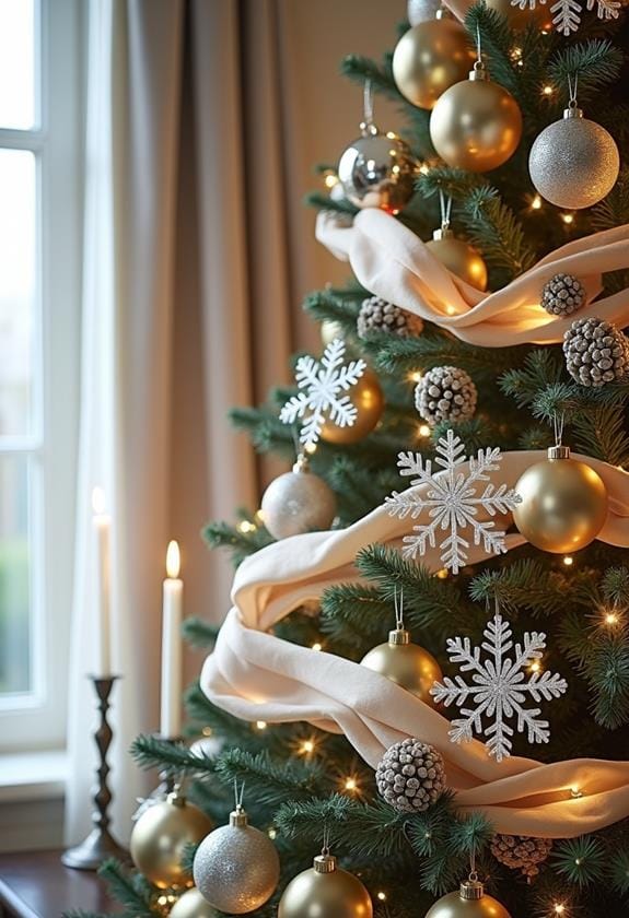 elegant french christmas decor
