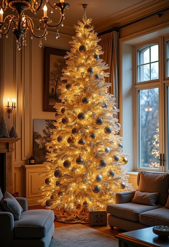 elegant gold and silver
