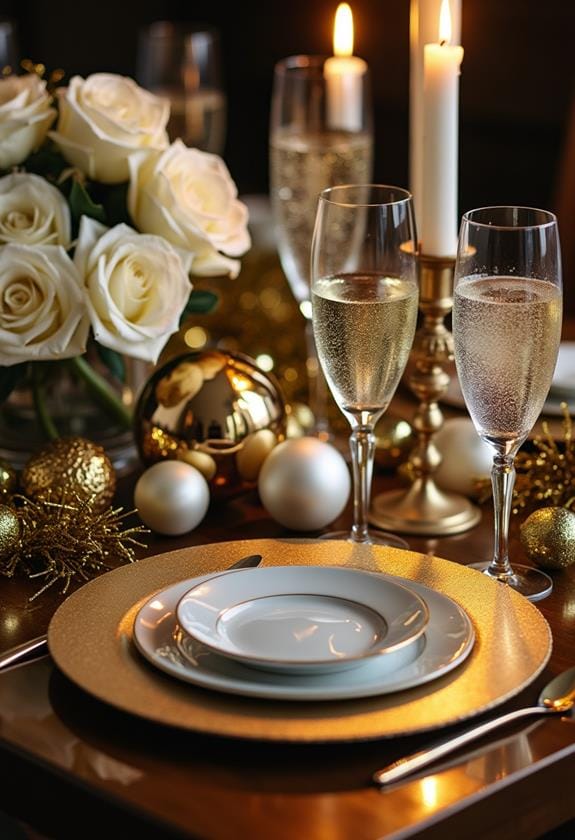 elegant new year s table settings