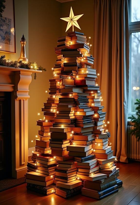 enchanted book tree lights