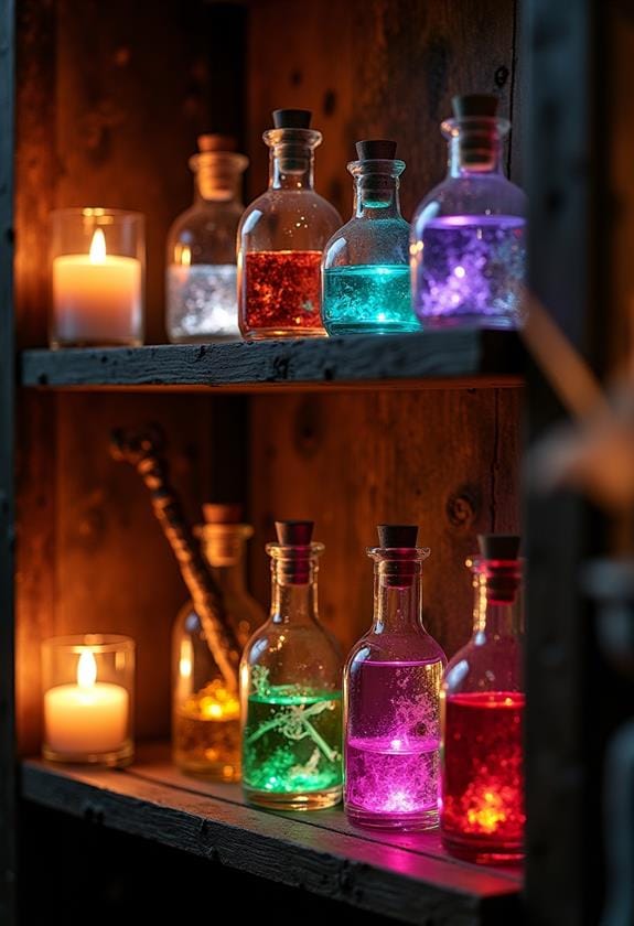 enchanted elixir bottle showcase
