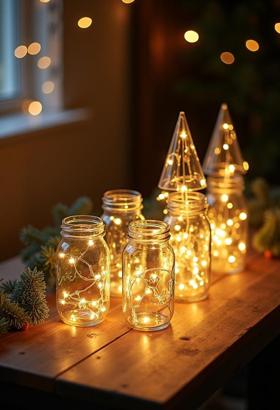 enchanted jar light display