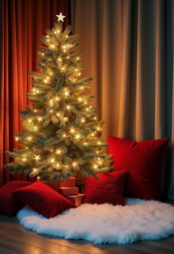 enchanting holiday tree nook
