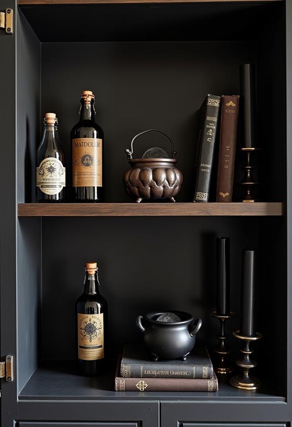 enchanting literary shelf transformation