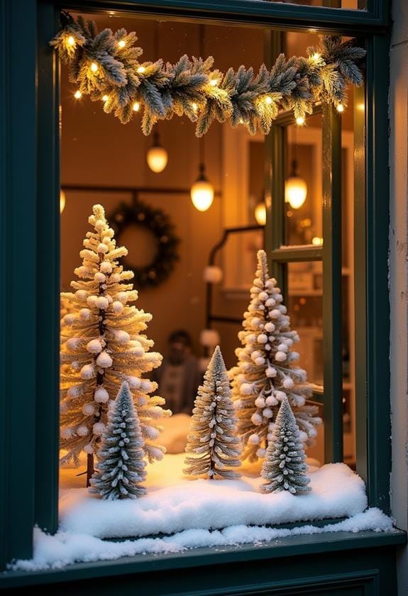 enchanting snowy winter landscape