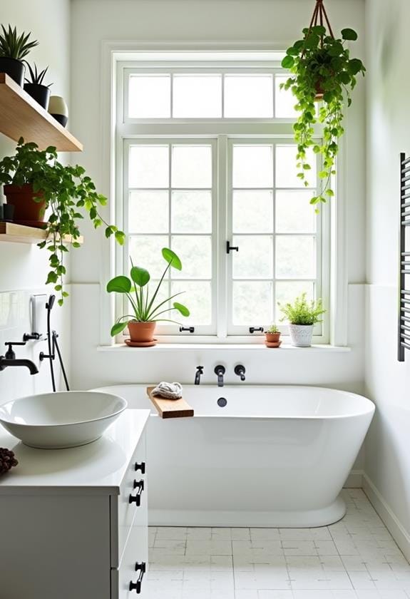 enhance space with plants