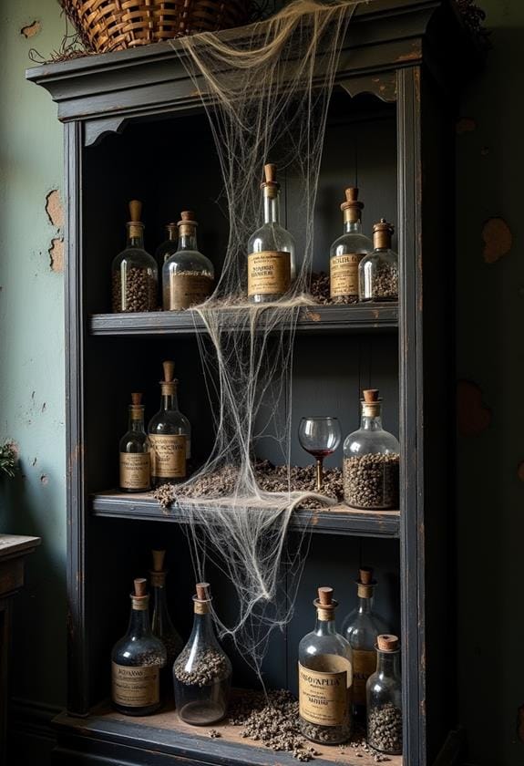enigmatic herbalist s shop sign