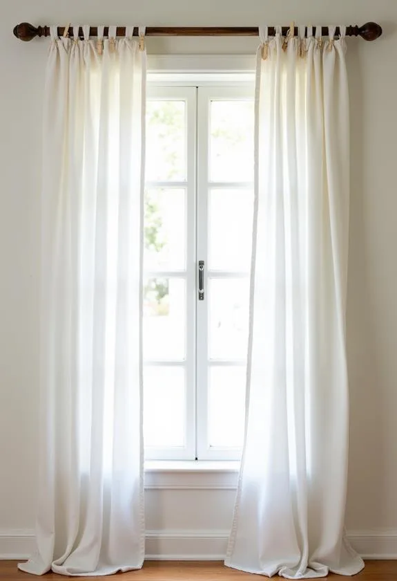 fabric covered window decorations