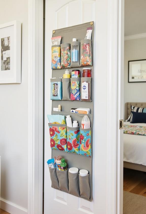 fabric hanging pocket organizers