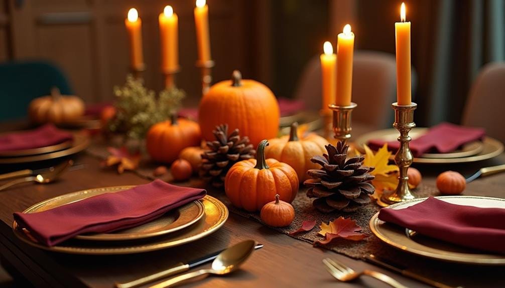 fall dining table decor tips