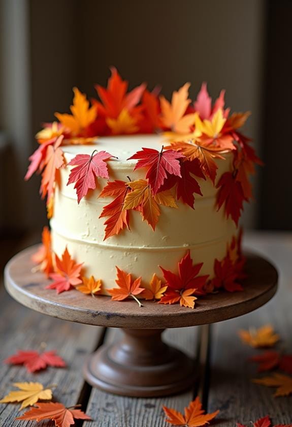 fall inspired fondant creations