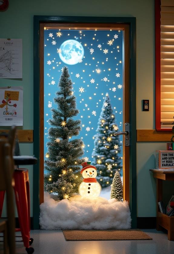 festive classroom door decorations