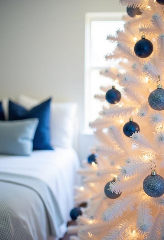 festive cozy bedroom decor