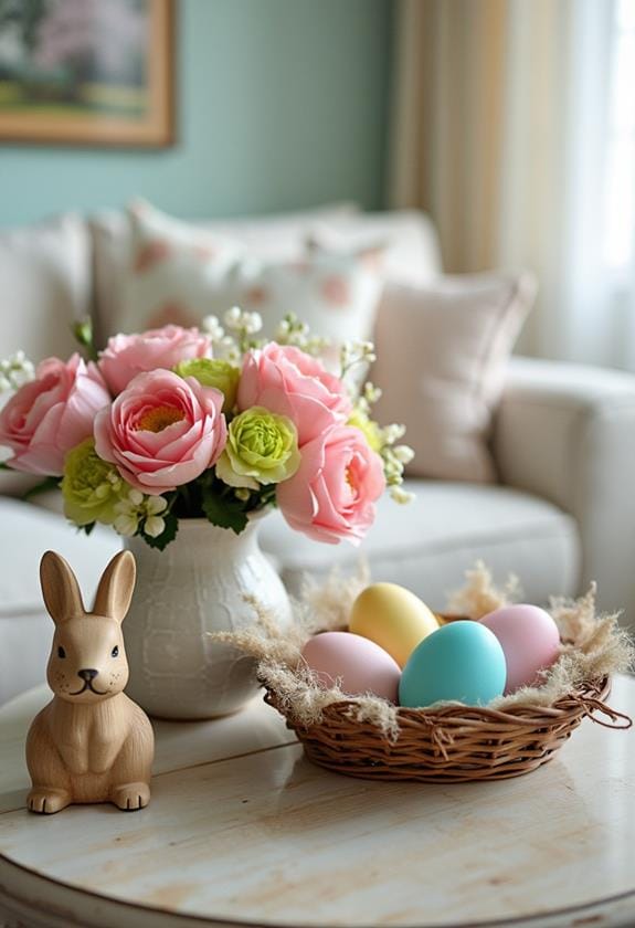 festive easter home decor