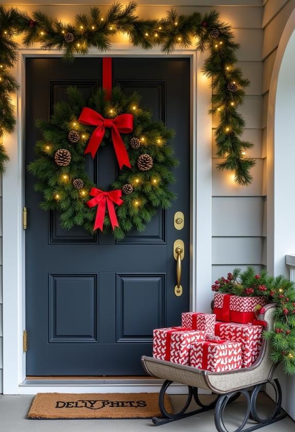 festive entryway decor ideas