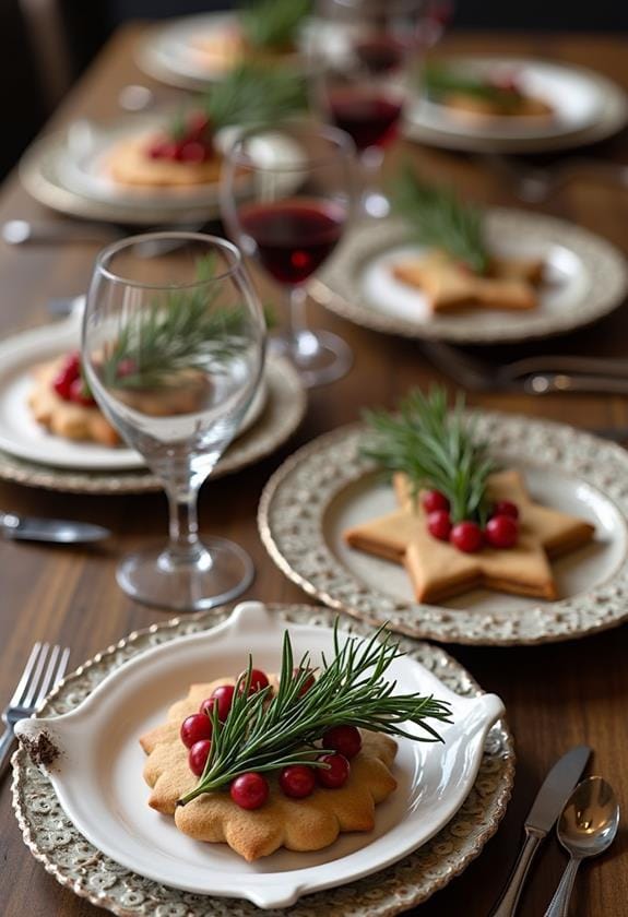 festive garnishes and toppings