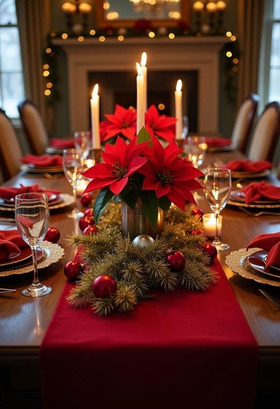 festive holiday decor elements