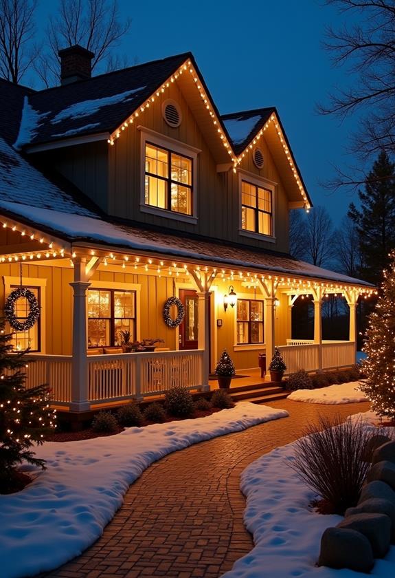 festive holiday window decorations