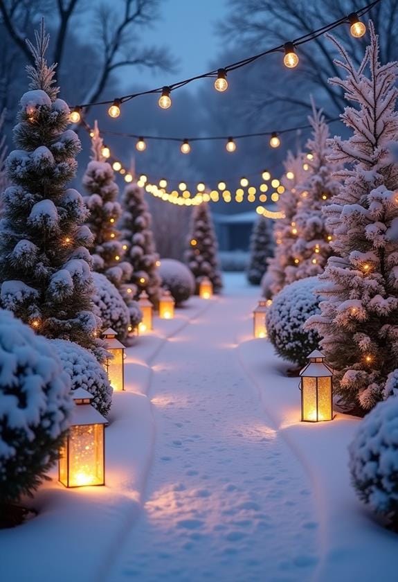 festive illumination and decor