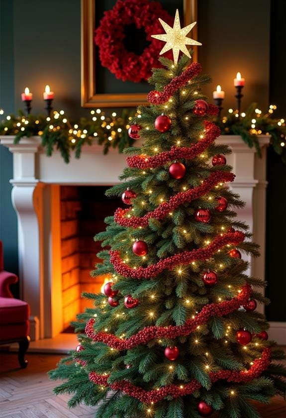 festive nature inspired decor