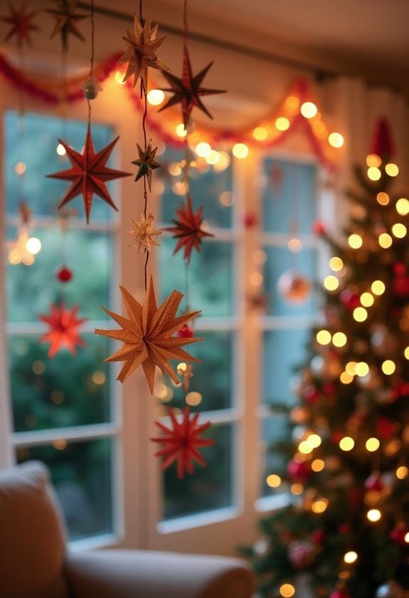 festive paper garland ideas