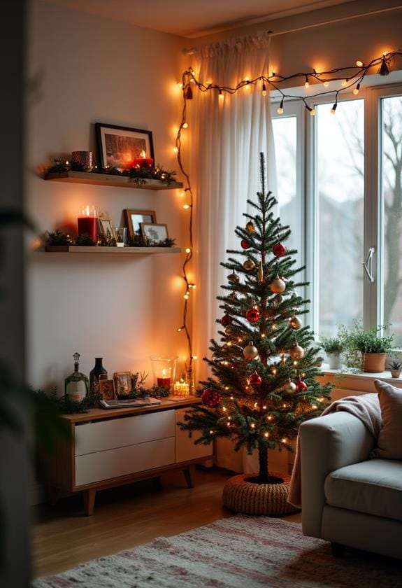 festive small space decorations