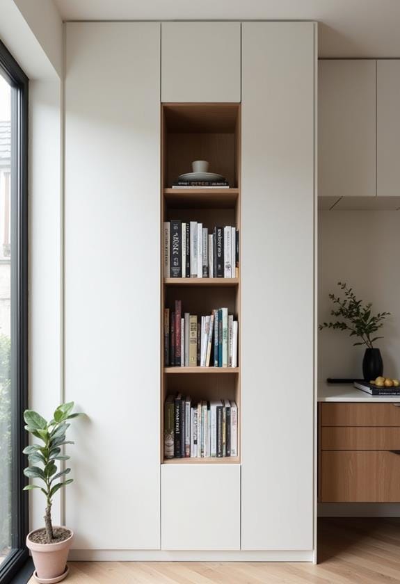 flexible storage options available