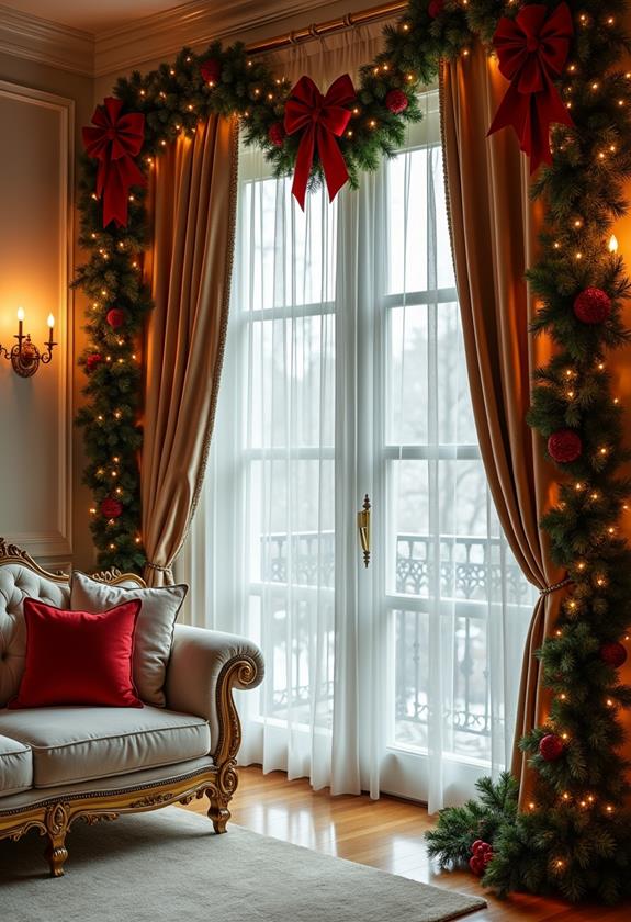 floor length window curtains