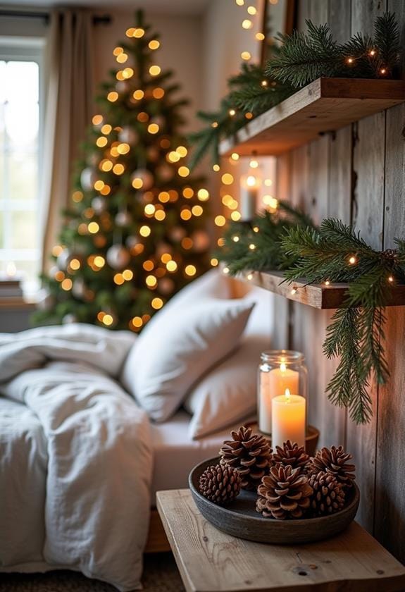 fragrant pine cone ornaments