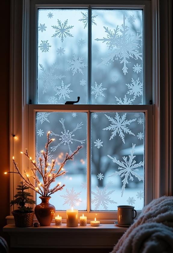 frosted window decorative patterns