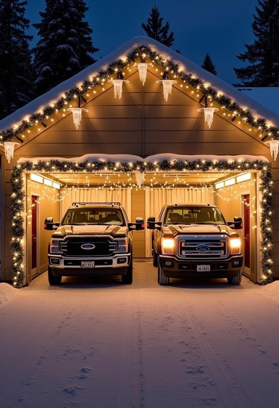 garage christmas theme selection