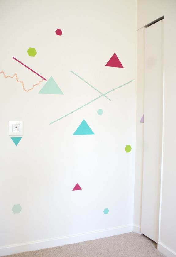 geometric washi tape designs