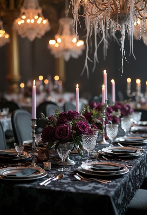 gothic elegance halloween decor