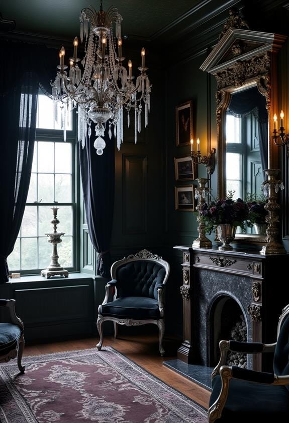 gothic halloween decor ideas