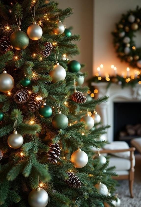green christmas tree inspirations