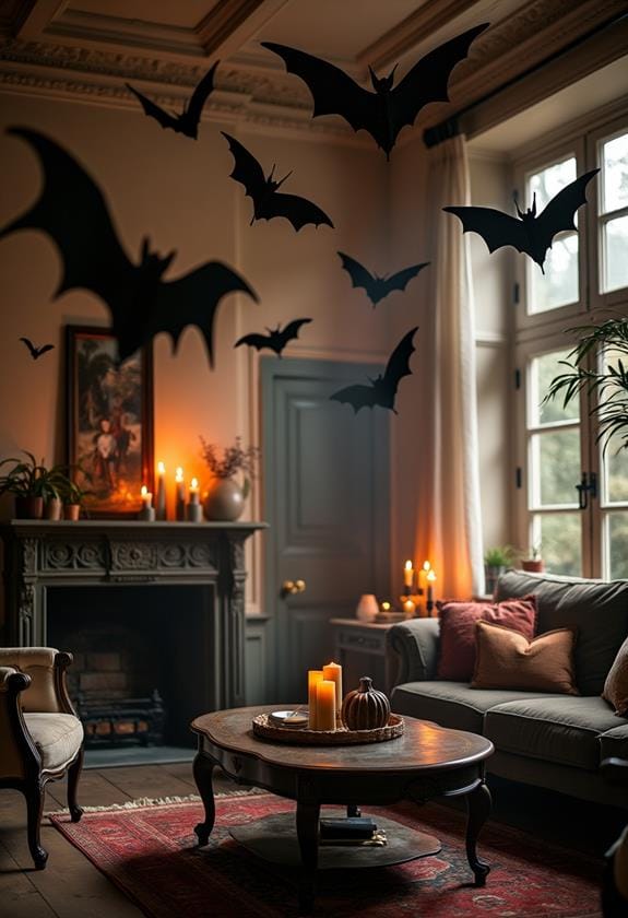 halloween bat decor ideas