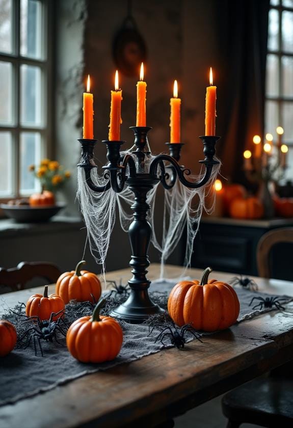 halloween candle decor ideas