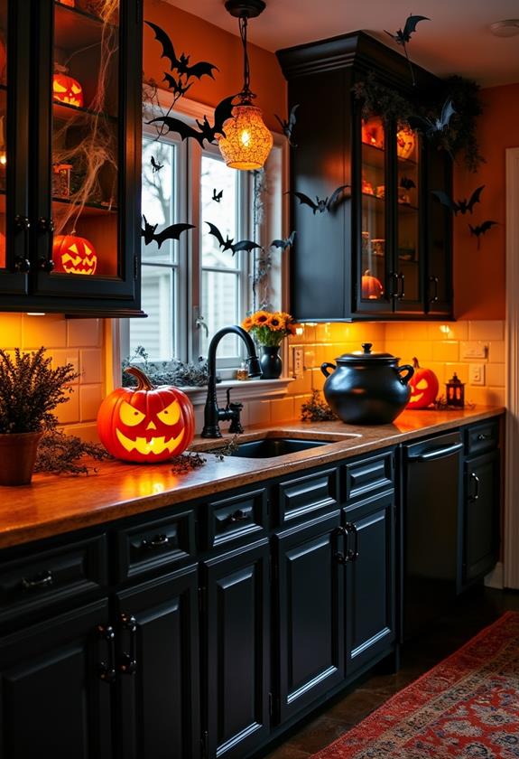 halloween kitchen decor ideas