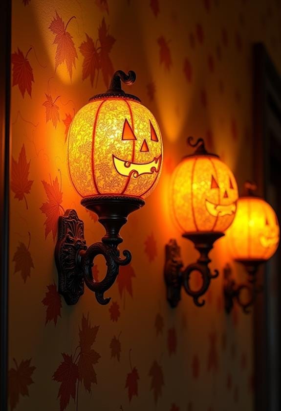 halloween pumpkin wall decor