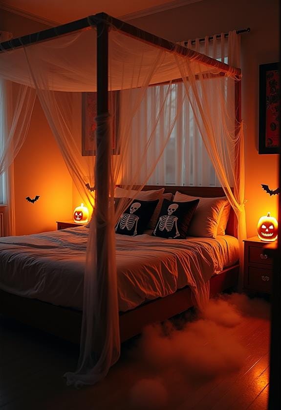 halloween themed decorations collection
