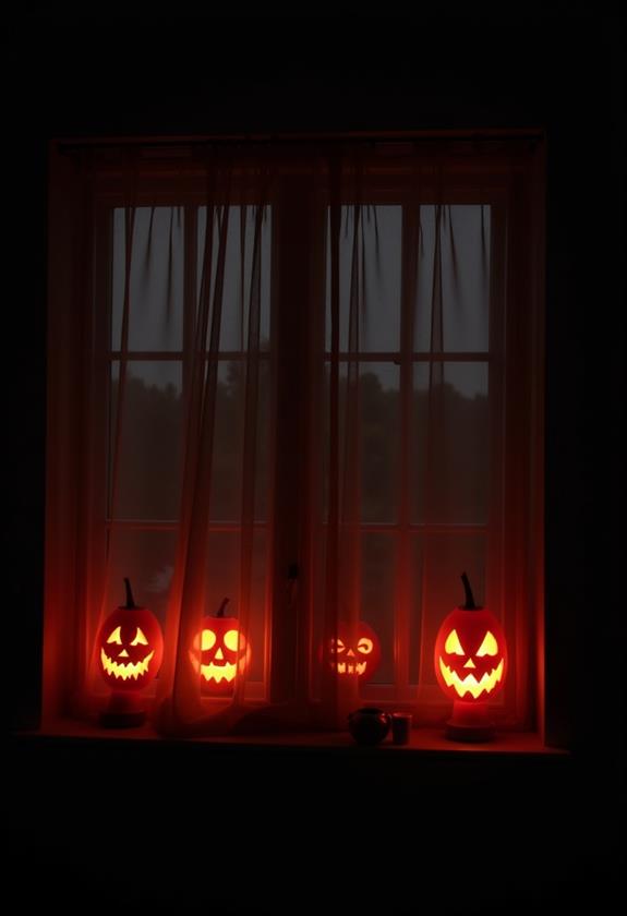 halloween themed pumpkin decorations