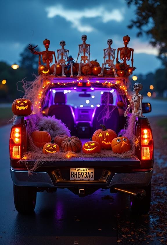 halloween truck decoration ideas